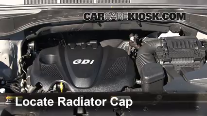 Coolant Flush How-to: Hyundai Santa Fe Sport (2013-2018) - 2013 Hyundai